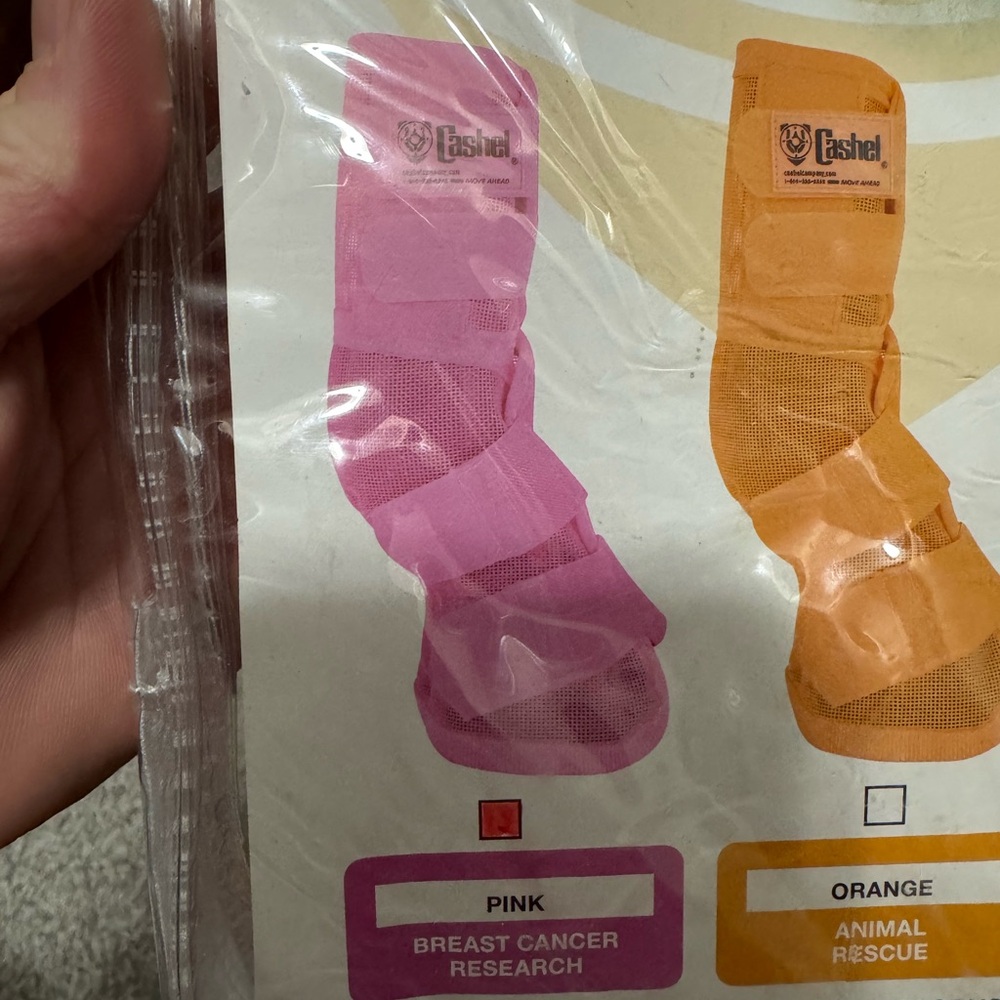 Crusader Leg Guard - Pink Set of 2 - Picture 4 of 8
